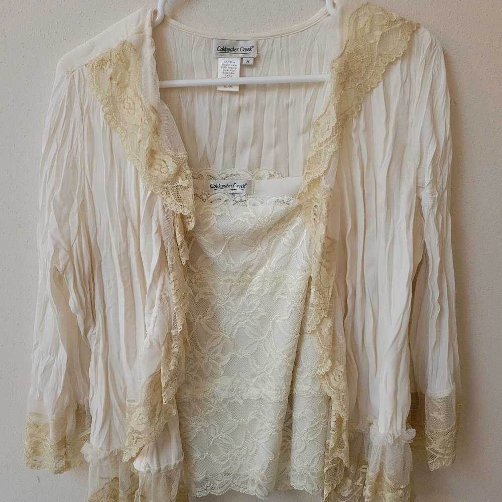 Coldwater Creek Camisole and Blouse